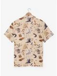 Magic: The Gathering x Avatar: Last Airbender Creatures Woven Button-Up - BoxLunch Exclusive