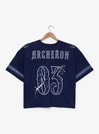 A Court of Thorns and Roses Feyre Archeron Women's Plus Cropped Football Jersey - BoxLunch Exclusive