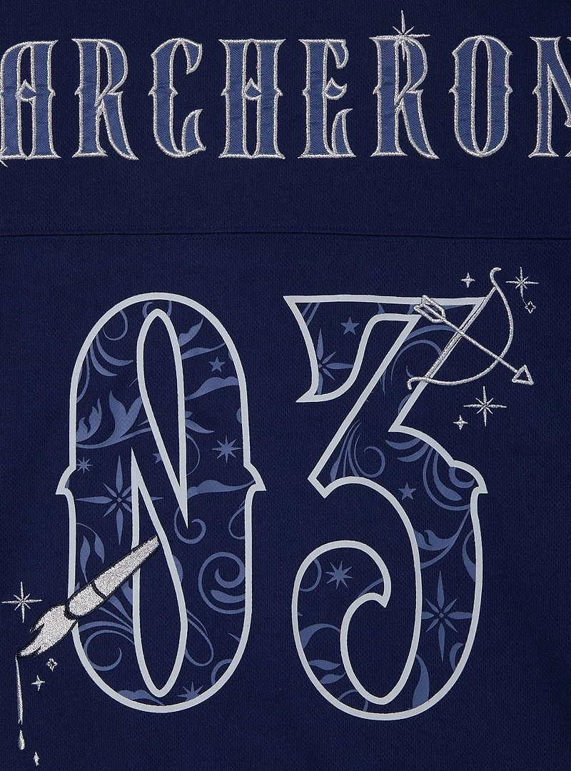 A Court of Thorns and Roses Feyre Archeron Women's Plus Cropped Football Jersey - BoxLunch Exclusive