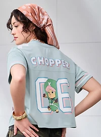 One Piece Chopper Women's Cropped Football Jersey — BoxLunch Exclusive