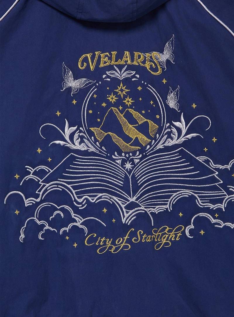 A Court of Thorns and Roses Velaris Women's Cropped Windbreaker — BoxLunch Exclusive