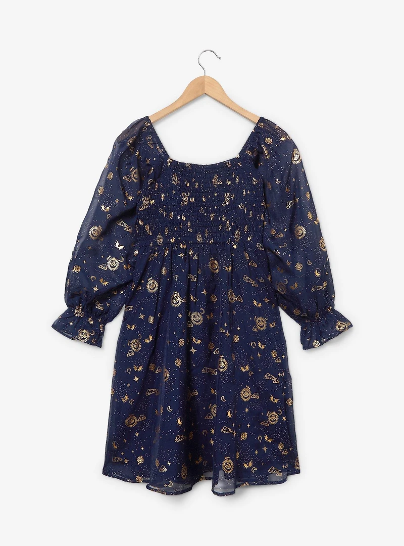 A Court of Thorns and Roses Icons Long Sleeve Dress — BoxLunch Exclusive