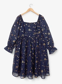 A Court of Thorns and Roses Icons Long Sleeve Plus Dress — BoxLunch Exclusive