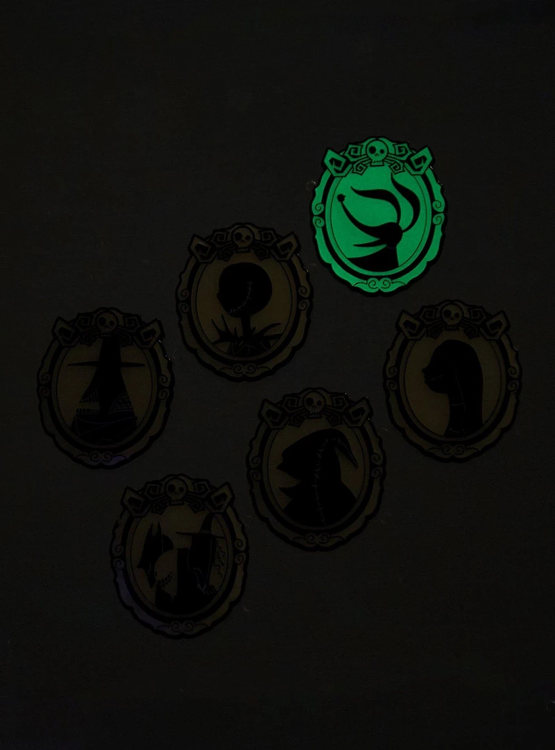 Loungefly Disney The Nightmare Before Christmas Character Cameo Portraits Blind Box Enamel Pin - BoxLunch Exclusive