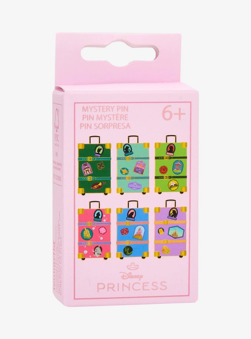 Loungefly Disney Princess Luggage Blind Box Enamel Pin - BoxLunch Exclusive