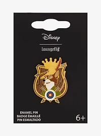 Loungefly Disney Robin Hood Crown Crest Enamel Pin — BoxLunch Exclusive