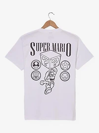 Nintendo Super Mario Power-Up Box Tonal T-Shirt - BoxLunch Exclusive