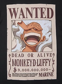 One Piece Jolly Roger Wanted Poster Graphic T-Shirt — BoxLunch Exclusive