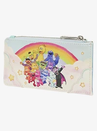 Loungefly Care Bears x Sesame Street Characters Large Cardholder