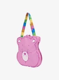 Loungefly Care Bears Cheer Bear Figural Large Canvas Tote Bag
