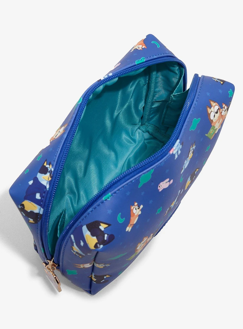 Bluey Sleepy Time Allover Print Cosmetic Bag — BoxLunch Exclusive