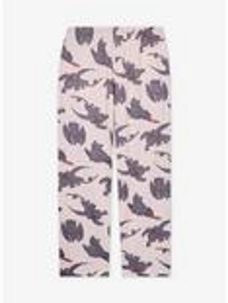 DreamWorks How to Train Your Dragon Toothless Allover Print Plus Sleep Pants - BoxLunch Exclusive