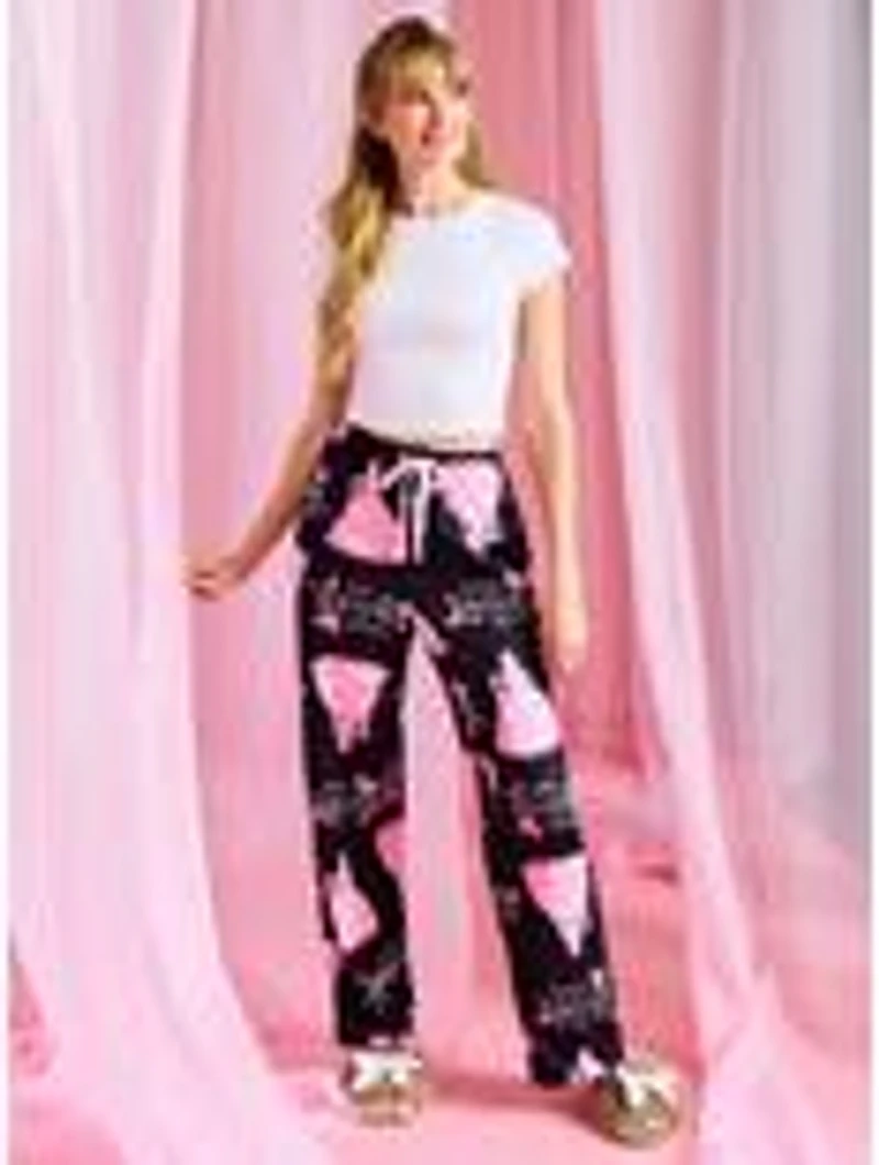 Wicked Glinda Tonal Allover Print Sleep Pants - BoxLunch Exclusive