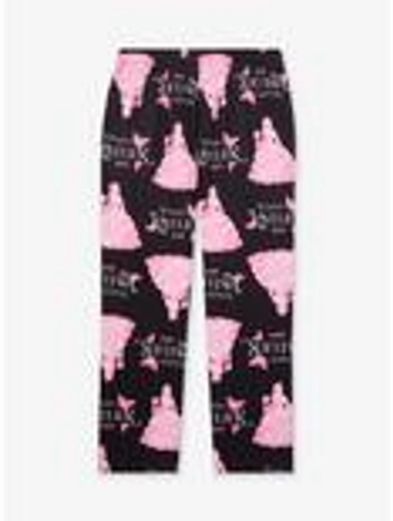 Wicked Glinda Tonal Allover Print Sleep Pants - BoxLunch Exclusive