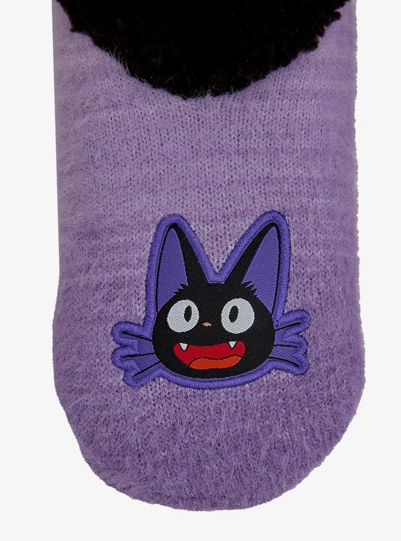 Studio Ghibli® Kiki's Delivery Service Jiji Slipper Socks — BoxLunch Exclusive