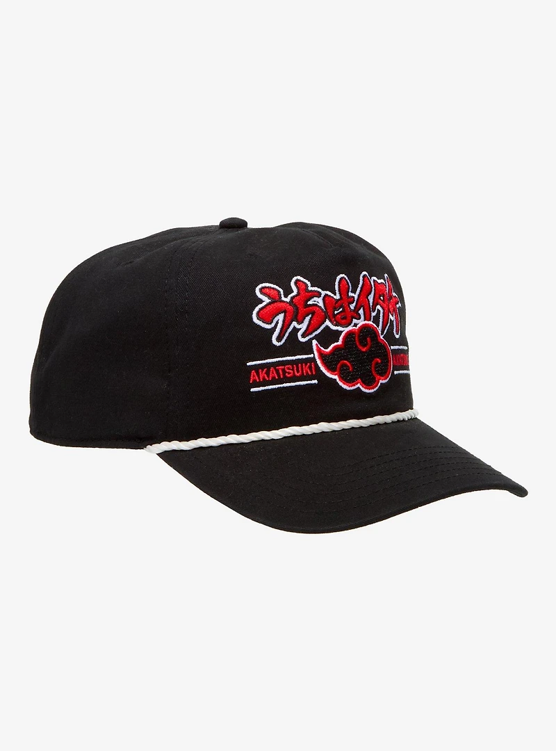 Naruto Shippuden Akatsuki Lettered Ball Cap — BoxLunch Exclusive