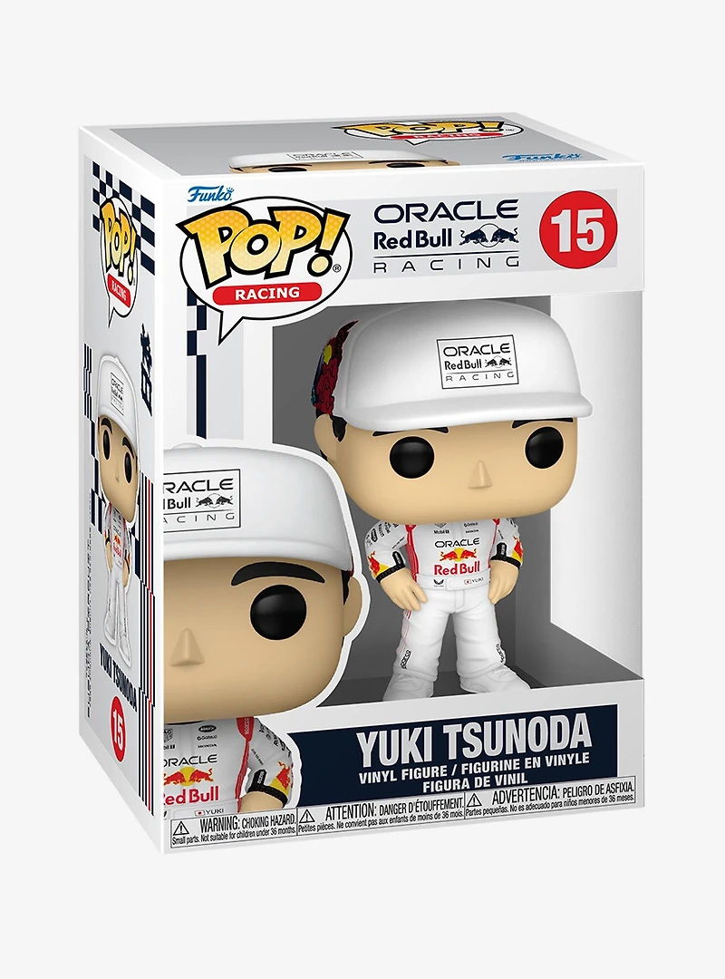 Funko Pop! Racing Oracle Red Bull Racing Yuki Tsunoda Vinyl Figure