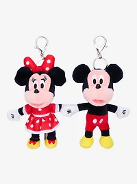 Disney Mickey & Minnie Plush Keychain Set — BoxLunch Exclusive