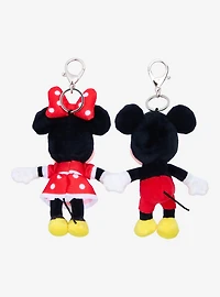 Disney Mickey & Minnie Plush Keychain Set — BoxLunch Exclusive