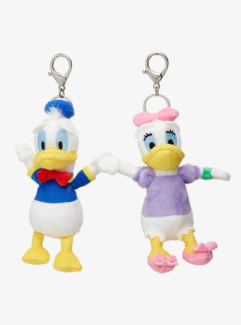 Disney Donald & Daisy Plush Keychain Set — BoxLunch Exclusive