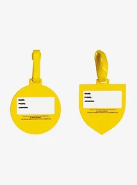 Corona Logo Badge 2-Piece Luggage Tag Set