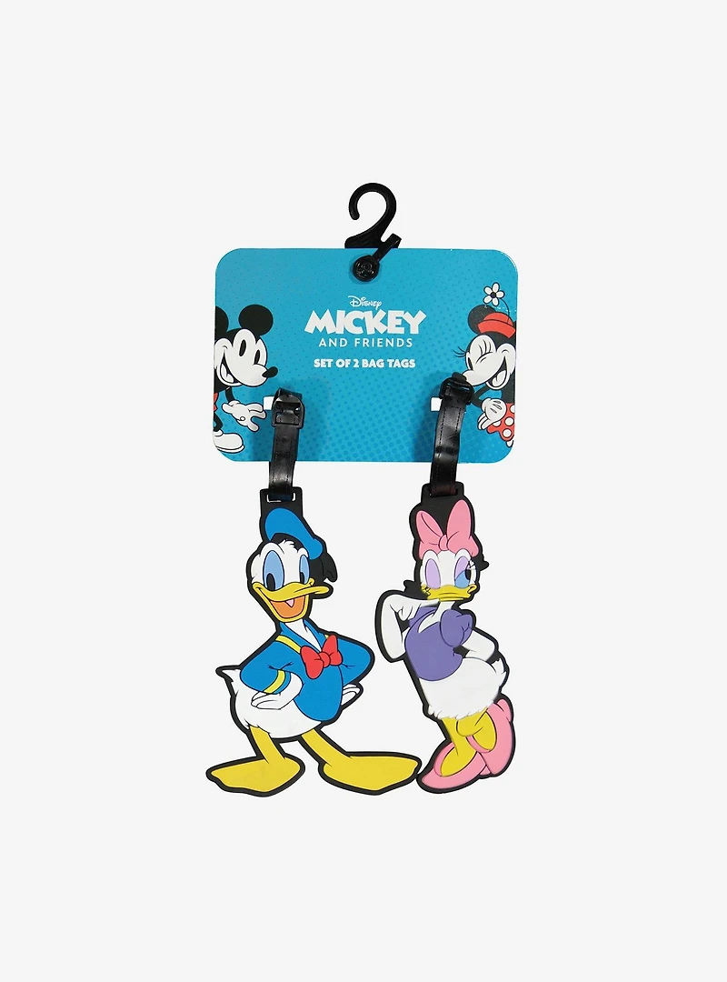 Disney Donald & Daisy Duck Classic 2-Piece Luggage Tag Set