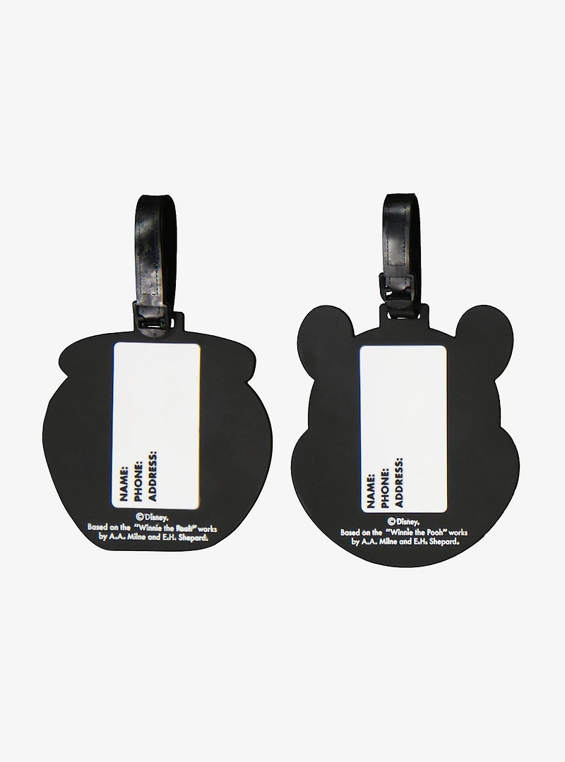 Disney Winnie The Pooh 2-Piece Luggage Tag Set