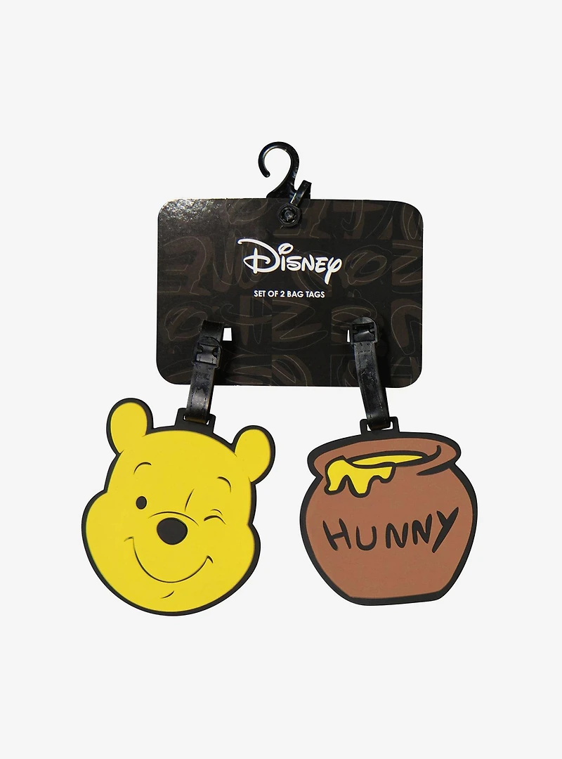 Disney Winnie The Pooh 2-Piece Luggage Tag Set
