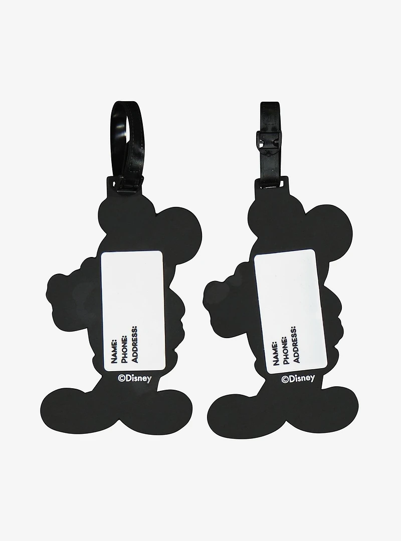 Disney Mickey Mouse Classic 2-Piece Luggage Tag Set