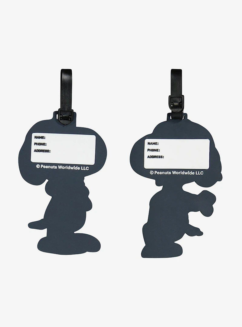 Peanuts Snoopy 2-Piece Luggage Tag Set