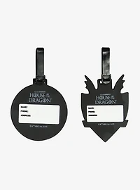 House of the Dragon 2-Piece Luggage Tag Set