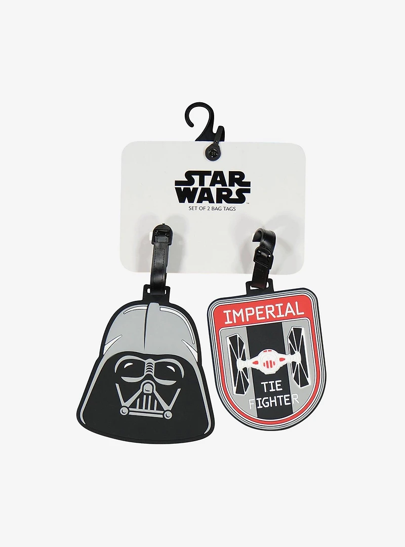 Star Wars Darth Vader & Tie Fighter 2-Piece Luggage Tag Set