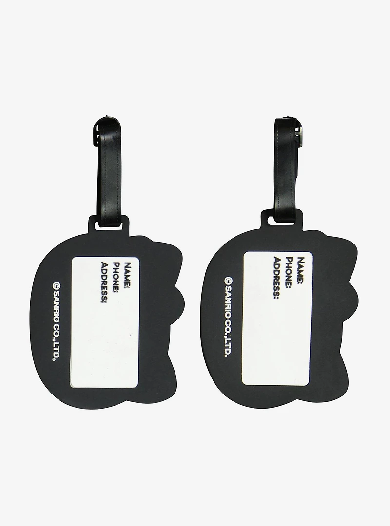 Hello Kitty Head 2-Piece Luggage Tag Set