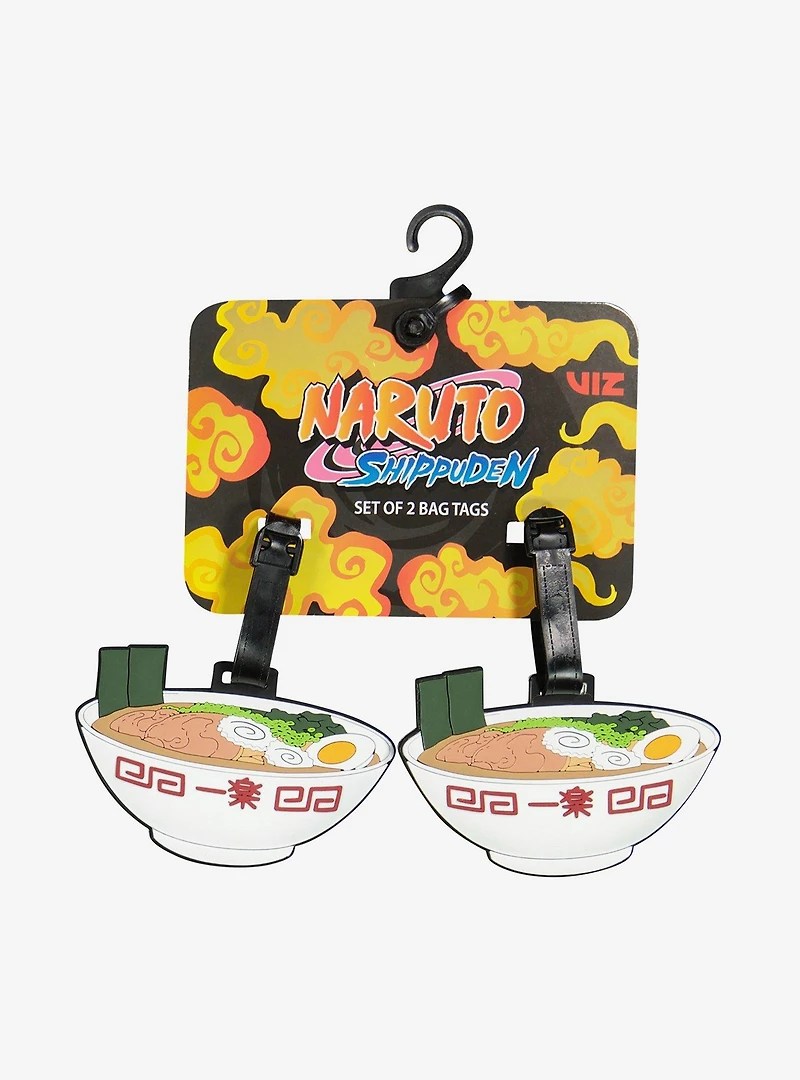 Naruto Shippuden Ichiraku Ramen Bowl 2-Piece Luggage Tag Set