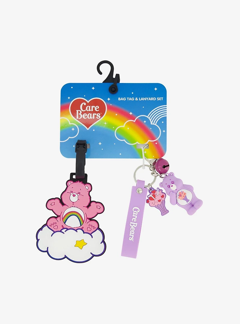 Care Bears Cheer & Share 2-Piece Bag Tag & Lanyard Set