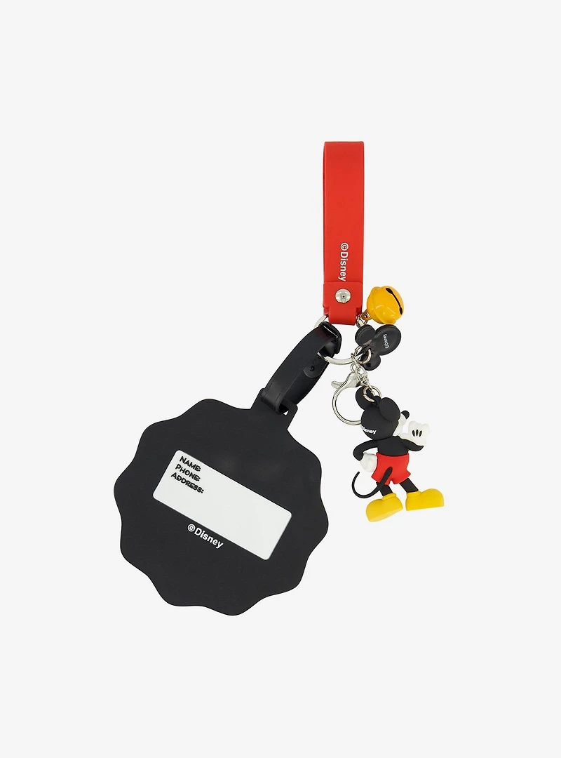 Disney Mickey Mouse Luggage Tag & Lanyard Set