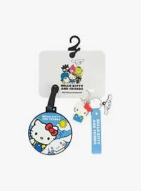 Sanrio Hello Kitty & Cinnamoroll Luggage Tag & Lanyard Set