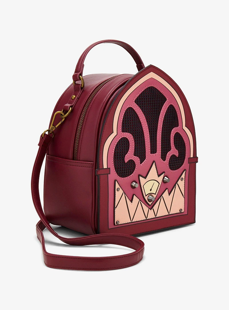 Hazbin Hotel Alastor's Radio Figural Mini Backpack With Bluetooth Compatible Speaker — BoxLunch Exclusive