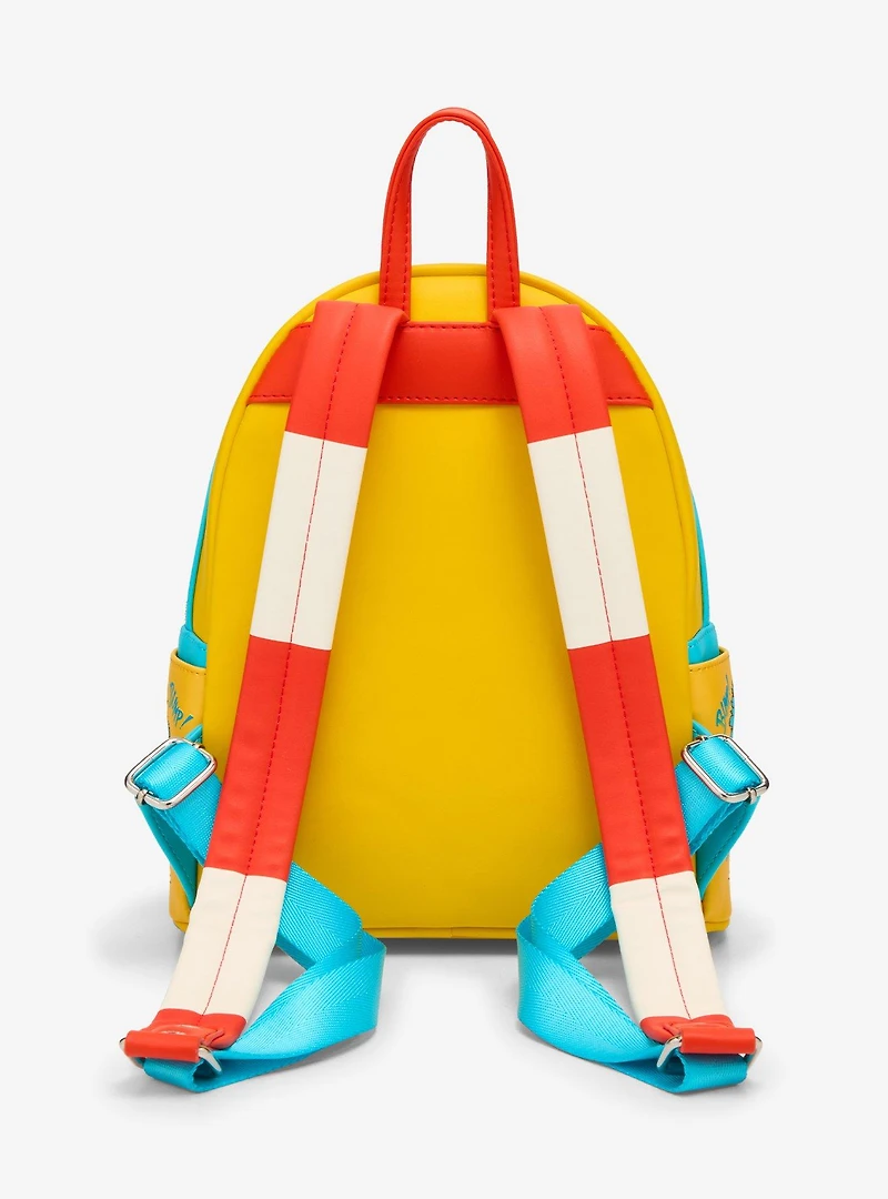 Loungefly Dr. Seuss The Cat In The Hat Falling Icons Mini Backpack - BoxLunch Exclusive