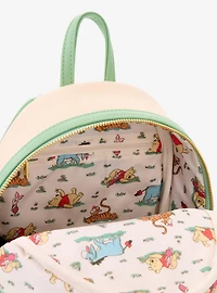 Loungefly Disney Winnie the Pooh Floral Gingham Mini Backpack - BoxLunch Exclusive