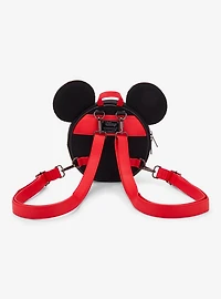 Loungefly Disney Mickey Mouse Corduroy Convertible Mini Backpack - BoxLunch Exclusive