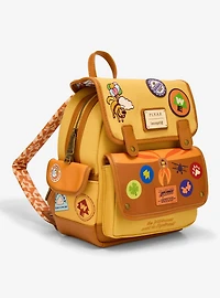 Loungefly Disney Pixar Up Patchwork Canvas Min Backpack - BoxLunch Exclusive