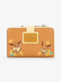 Loungefly Pokémon Eevee Floral Snap Wallet — BoxLunch Exclusive