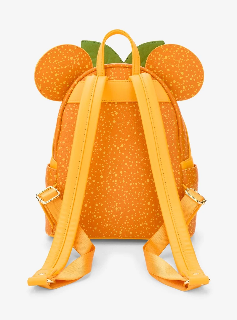 Loungefly Disney Minnie Mouse Orange Ears Orange Scented Mini Backpack - BoxLunch Exclusive