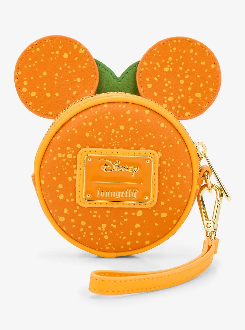 Loungefly Disney Minnie Mouse Orange Ears Orange Scented Coin Purse - BoxLunch Exclusive