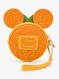 Loungefly Disney Minnie Mouse Orange Ears Orange Scented Coin Purse - BoxLunch Exclusive