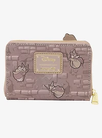 Loungefly Disney Sleeping Beauty Aurora & Maleficent Spinning Wheel Wallet
