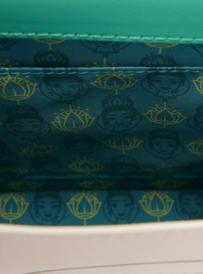 Loungefly Disney The Princess And The Frog Tiana Recipe Book Crossbody Bag