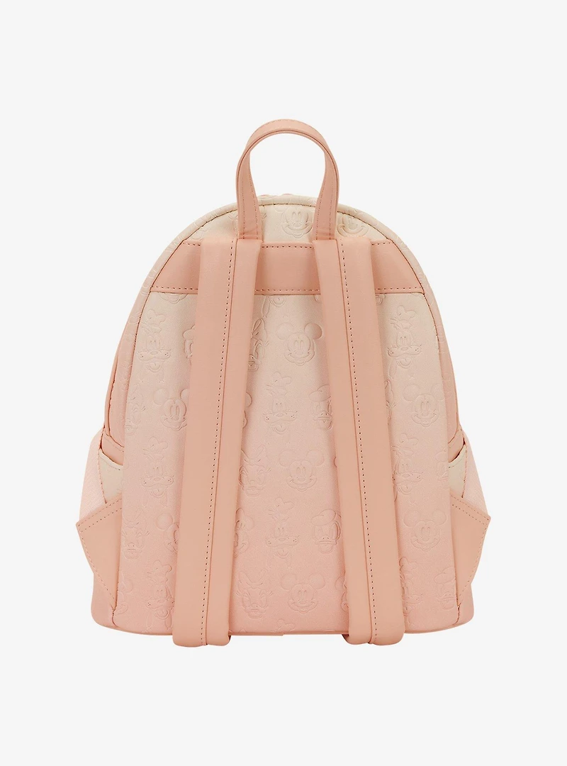 Loungefly Mickey Mouse & Friends Pink Ombré Mini Backpack