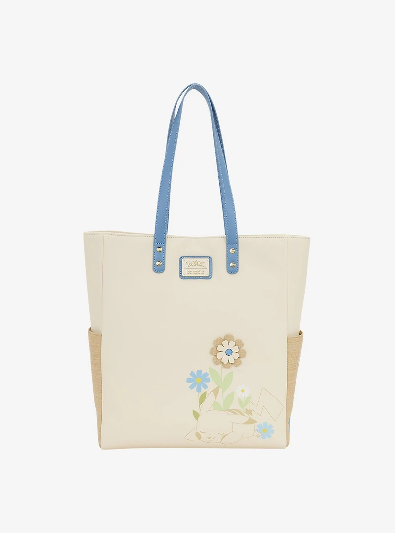 Loungefly Pokémon Floral Tote Bag & Coin Purse